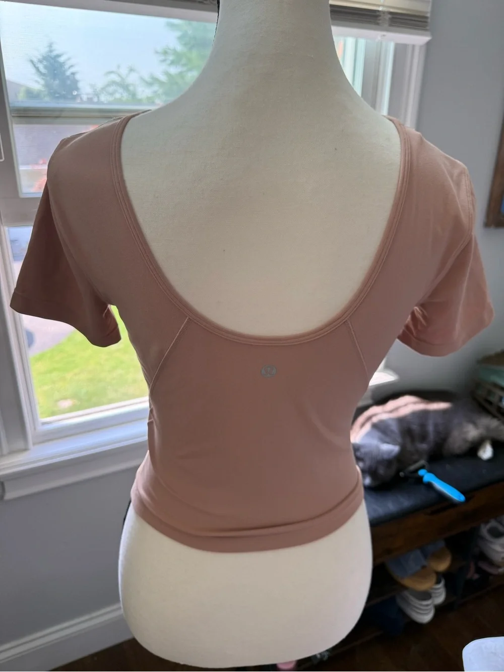 lululemon athletica Align Short Sleeve Scoop Top - Blush Pink Beige